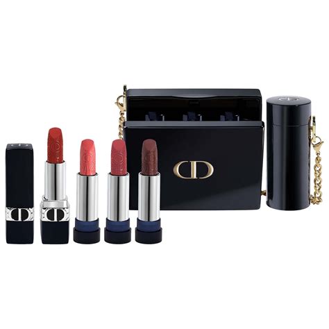 dior lipstick set minaudiere|minaudiere lipstick set.